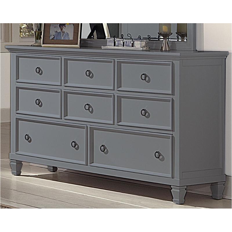 00-042-050 new classic furniture tamarack - gray dresser