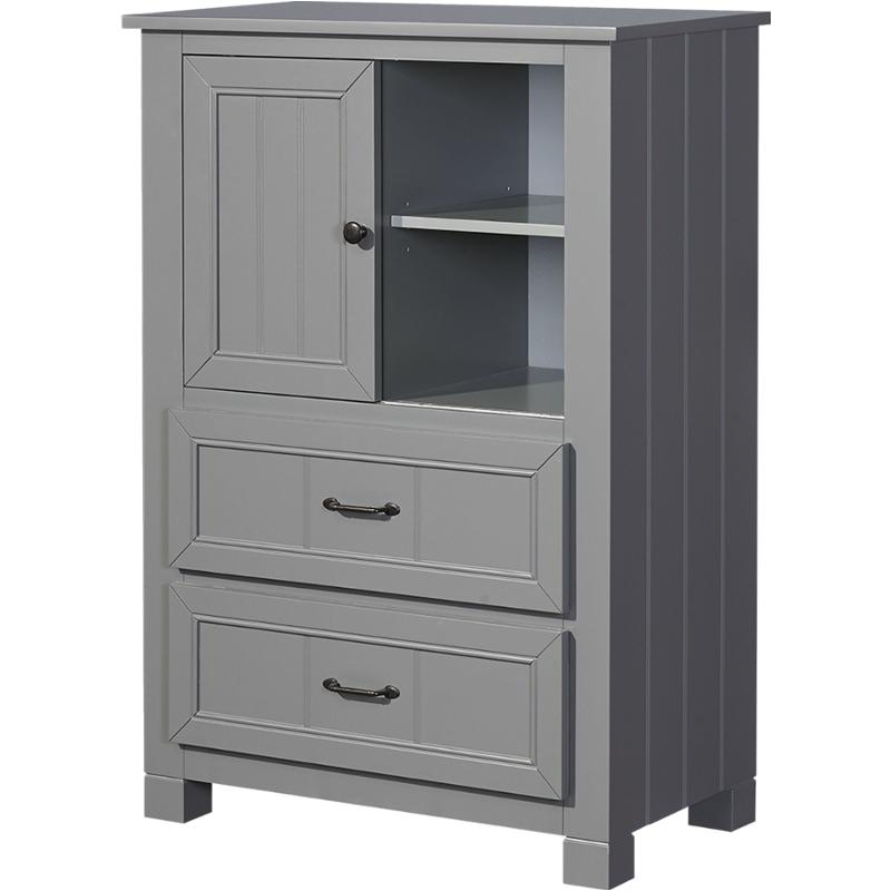 05 626 075 Gry New Classic Furniture Taylor Gray Wardrobe
