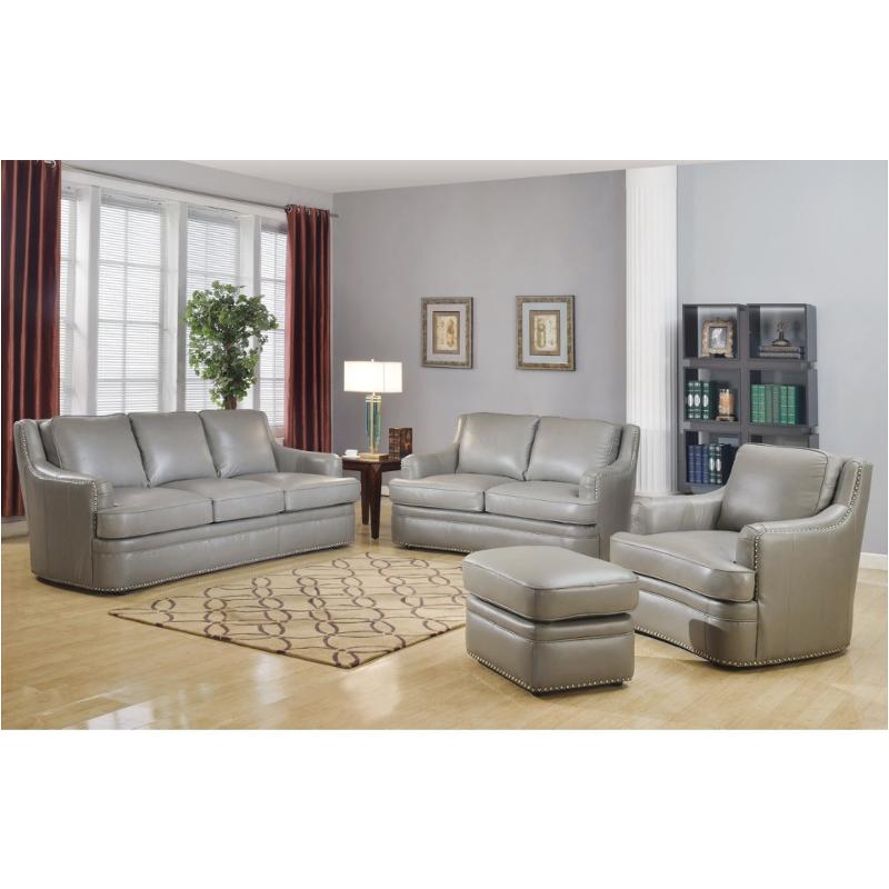 9013 031812 Leather Italia Cambria Tulsa Sofa