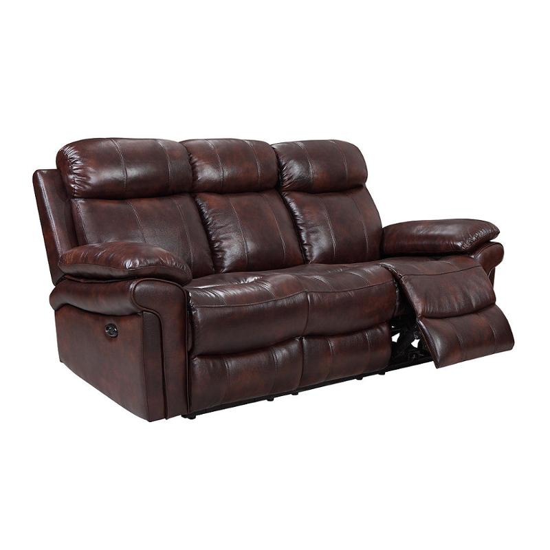 E2117 031081lv Leather Italia Shae Joplin Power Recliner Sofa