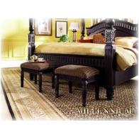 B651 09 Ashley Furniture Britannia Rose Bench Black Finish