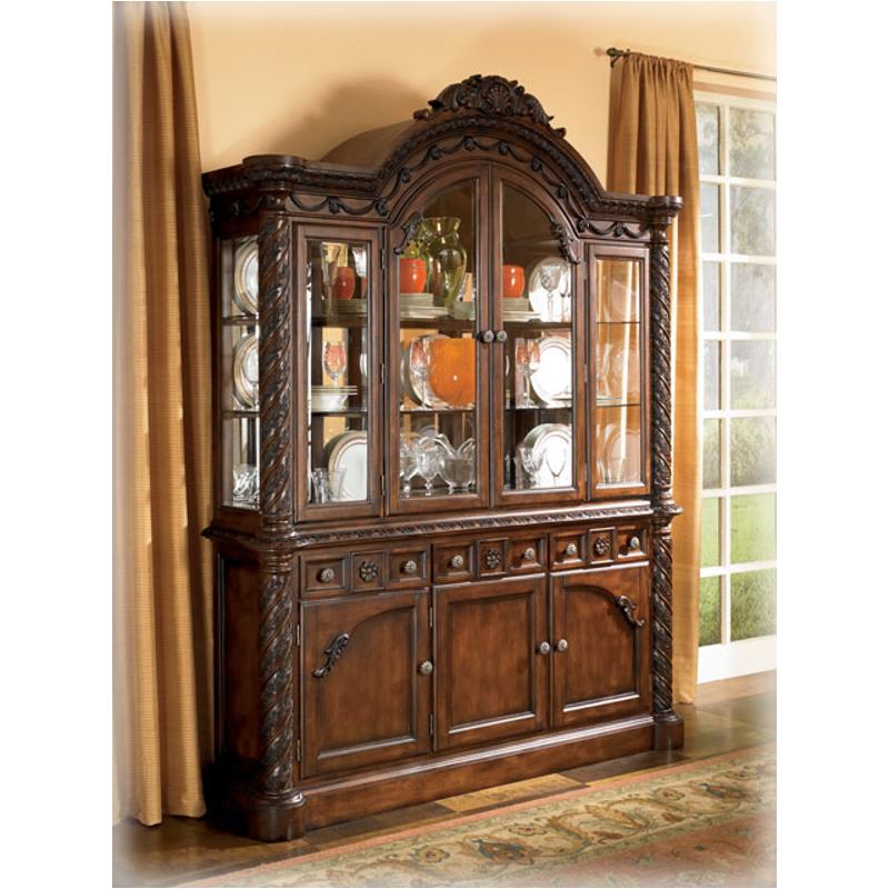 D553 80 Ashley Furniture Dining Room Buffet D553 80 Ashley Furniture North S Dark Brown Dining Room Buffet