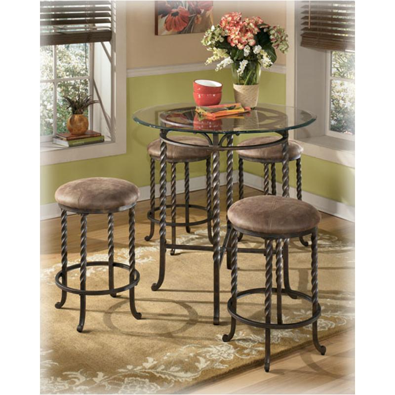 D382 223 Ashley Furniture Pub Table Base 4 24 Inch Bar Stools D382 223 Ashley Furniture Rafferty Pub Table Base 4 24 Inch Bar Stools