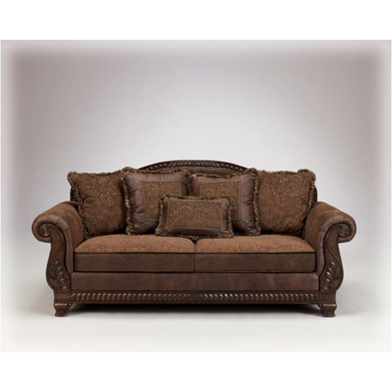 1540038 Ashley Furniture Bradington Truffle Living Room Sofa