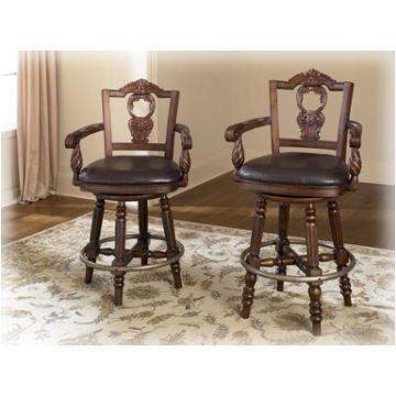 D553 65 Ashley Furniture Bar With Marble Top