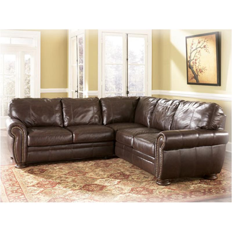 2050067 Ashley Furniture Palmer Walnut Raf Sofa Sectional