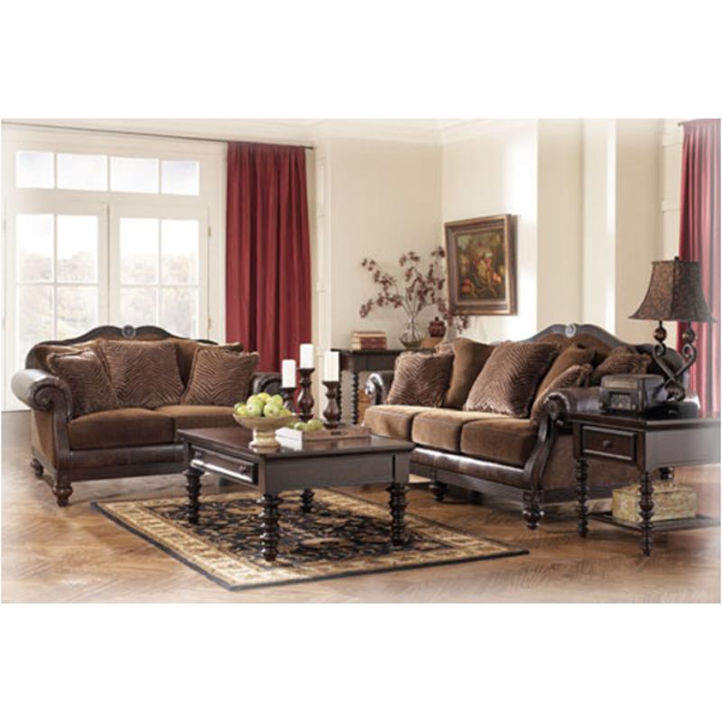 4010035 Ashley Furniture Key Town Truffle Living Room Loveseat