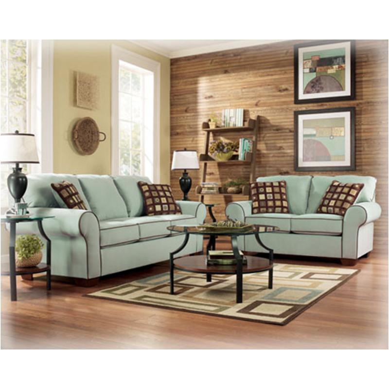 5250035 Ashley Furniture Montclair Seafoam Living Room Loveseat