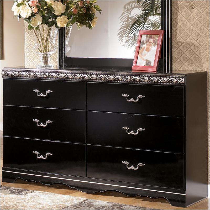 B104 31 Ashley Furniture Constellations Black Dresser