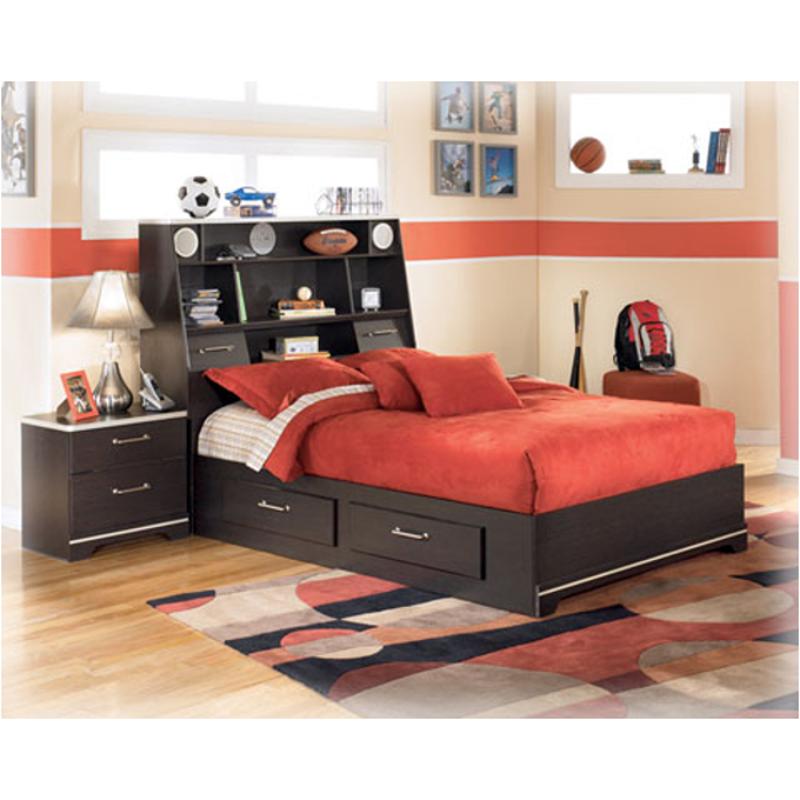 B151 87 Ashley Furniture Full Captains Bookcase Bed With Storage