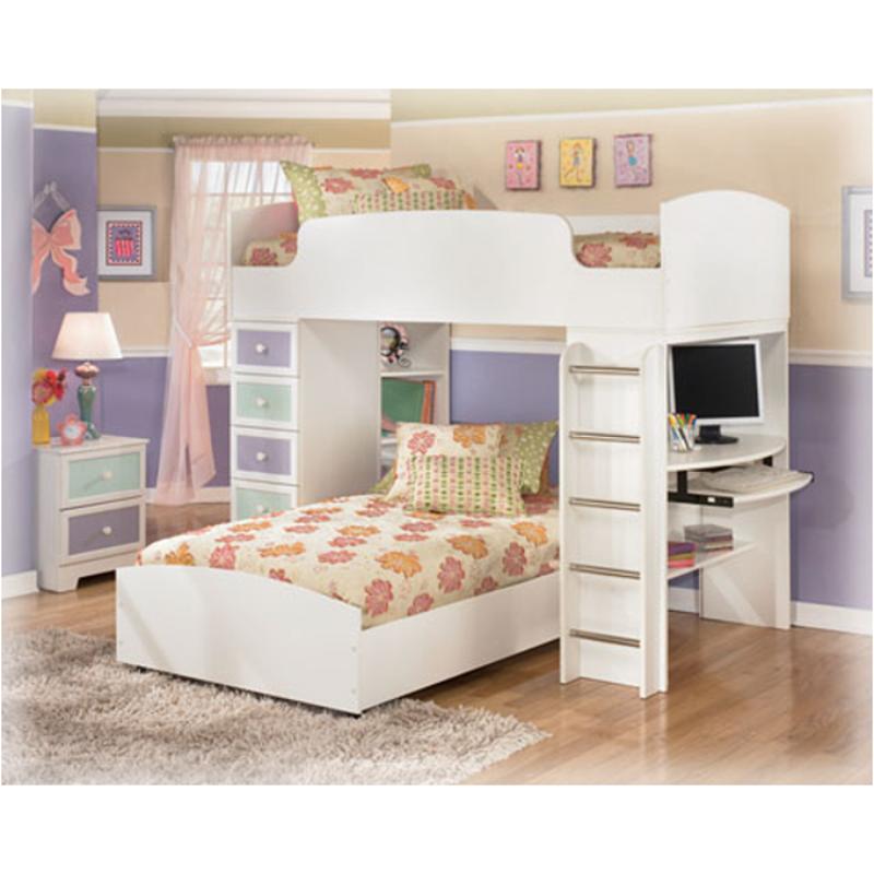 B160 18 Ashley Furniture Madeline Bedroom Loft Bookcase