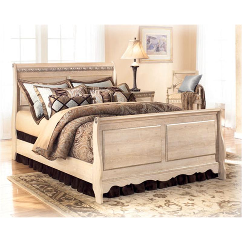 B174 96 Ashley Furniture Silverglade Queen Sleigh Rails