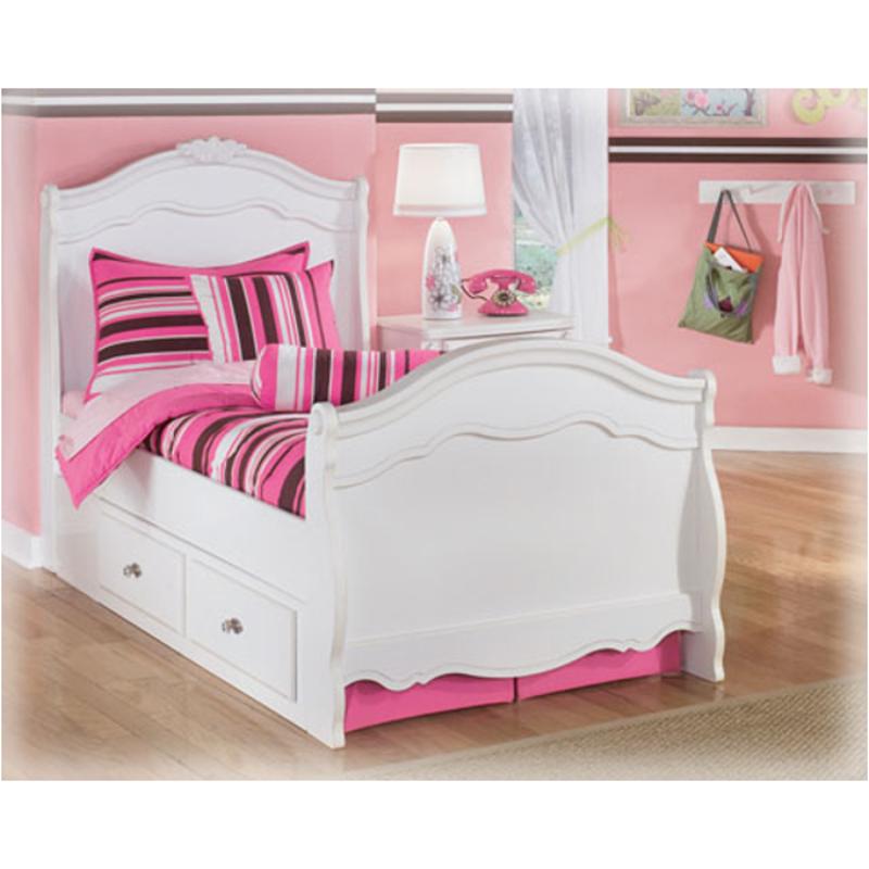 B18860 Ashley Furniture Exquisite White Under Bed Storage