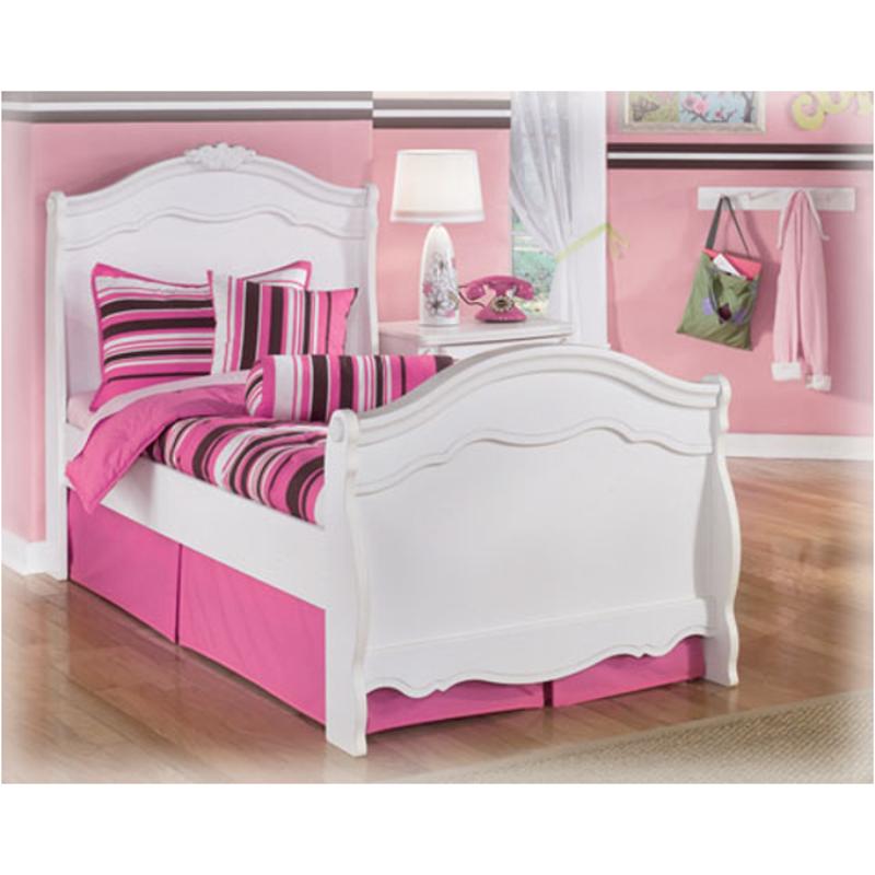 B188 63n Ashley Furniture Exquisite White Twin Sleigh Bed
