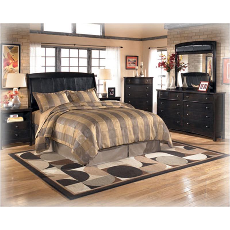 B208 36 Ashley Furniture Harmony Dark Brown Bedroom Mirror
