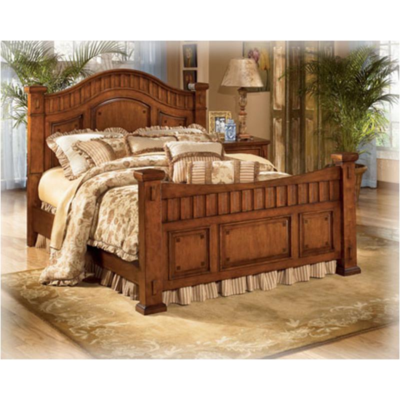 b319-67 ashley furniture cross island bedroom queen poster bed