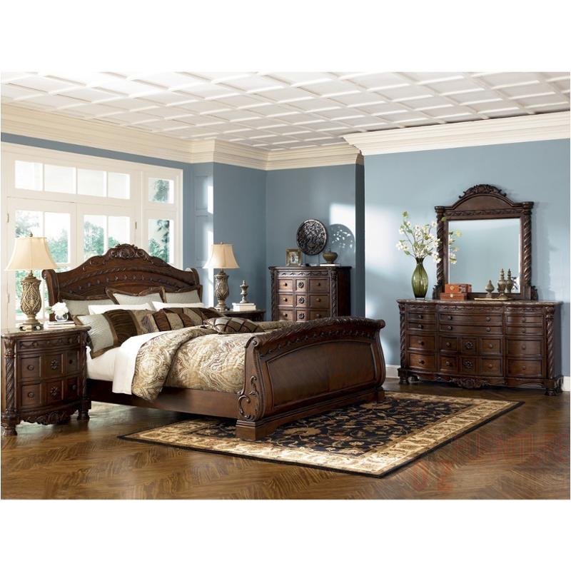 B553 77 Ashley Furniture Queen Sleigh Bed