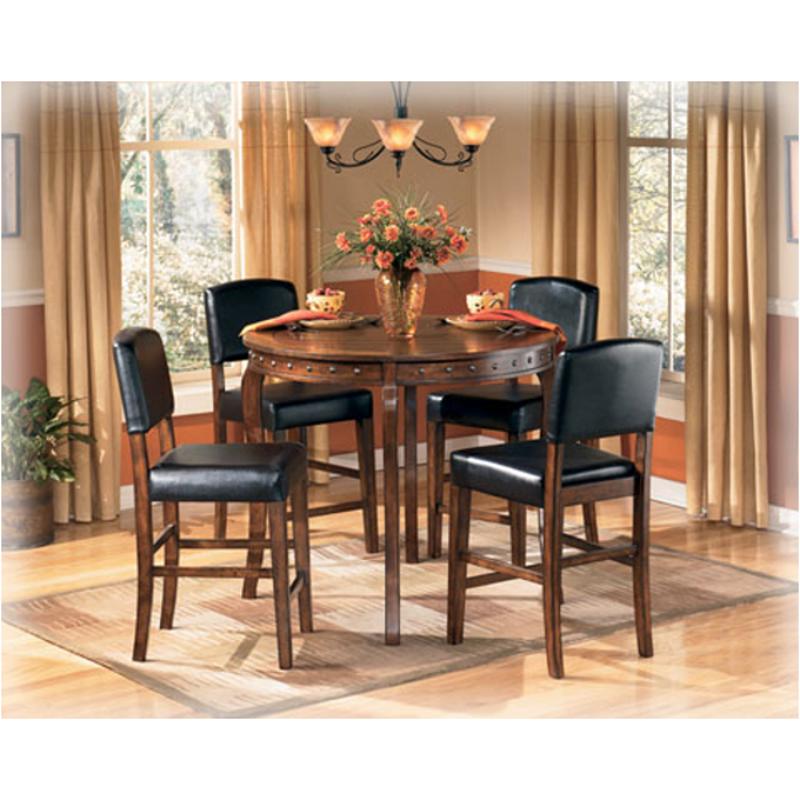 d226-223 ashley furniture lakota pub table with 4 bar stools