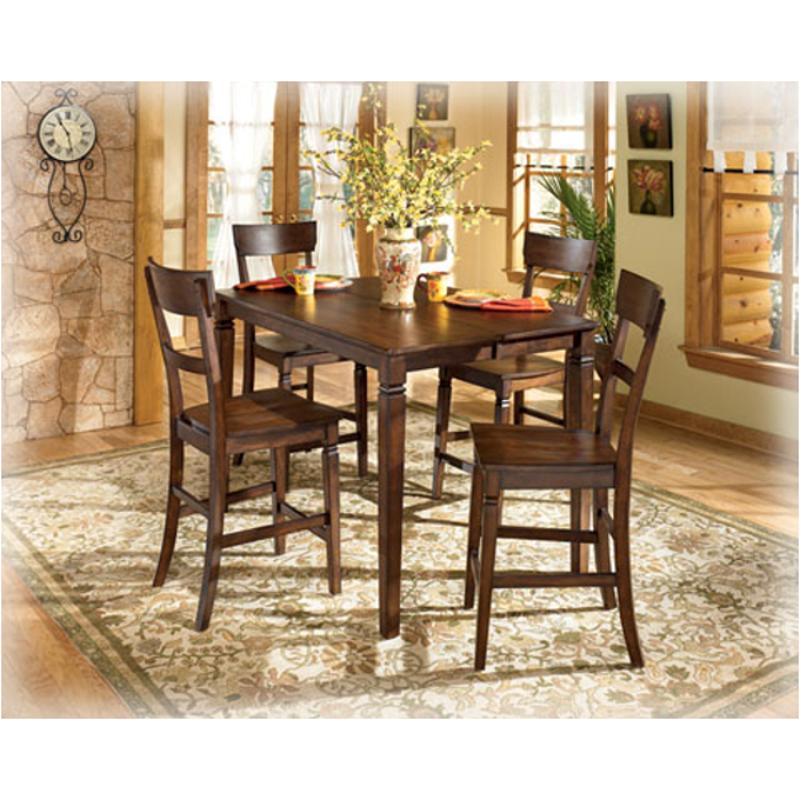 D254 32 Ashley Furniture Barrister Erfly Leaf Counter Height Table