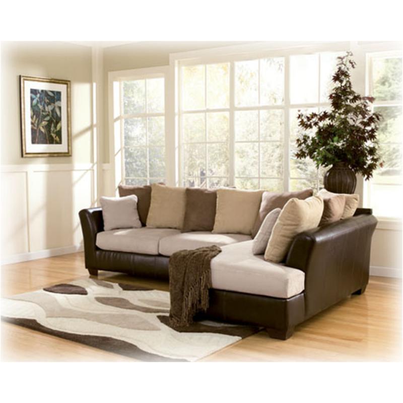 1940166 Ashley Furniture Logan Stone 2pc Sectional W Raf Chaise