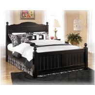 B150 98 Ashley Furniture Jaidyn Queen Poster Rails