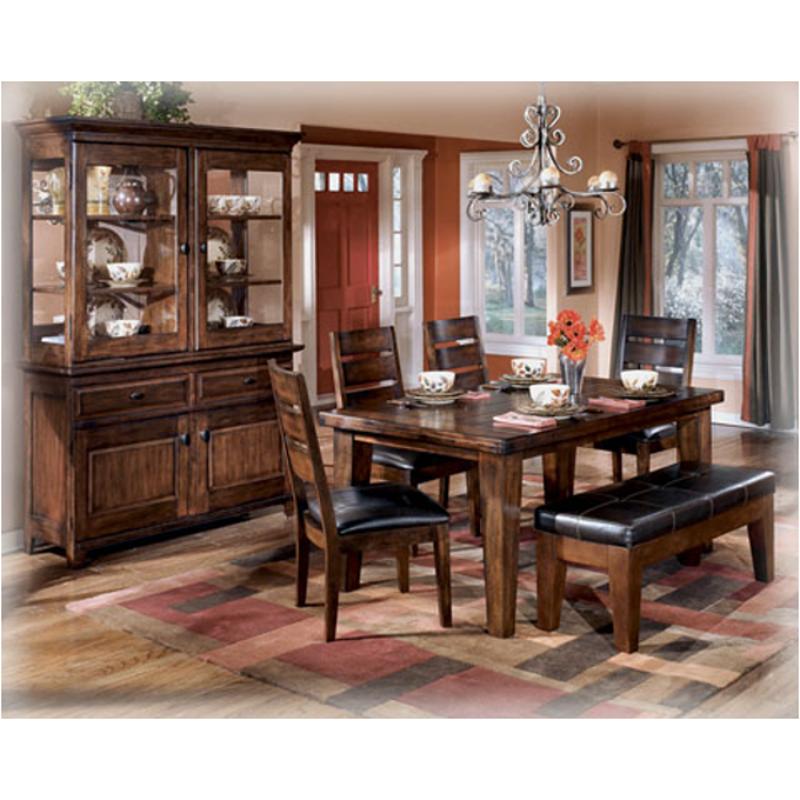 D442 25 Ashley Furniture Rectangular Dining Room Table D442 25 Ashley Furniture Larchmont Burnished Dark Brown Dining Room Dinette Table