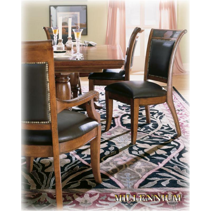 D493 01 Ashley Furniture Side Chair Rta Antq Brown Fnsh D493 01 Ashley Furniture Monarch Valley Dining Room Chair