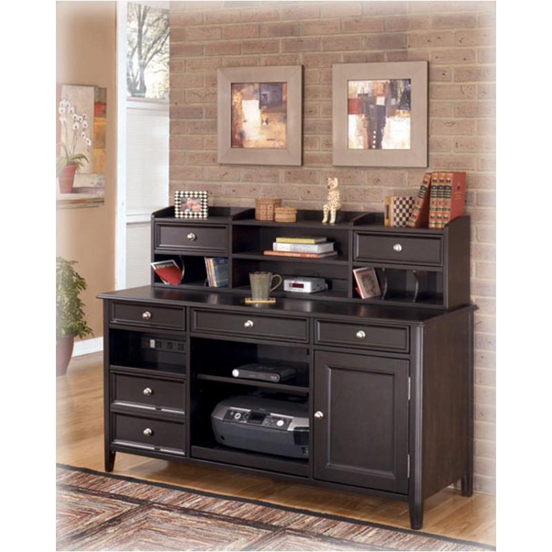 H371 48 Ashley Furniture Home Office Short Desk Hutch