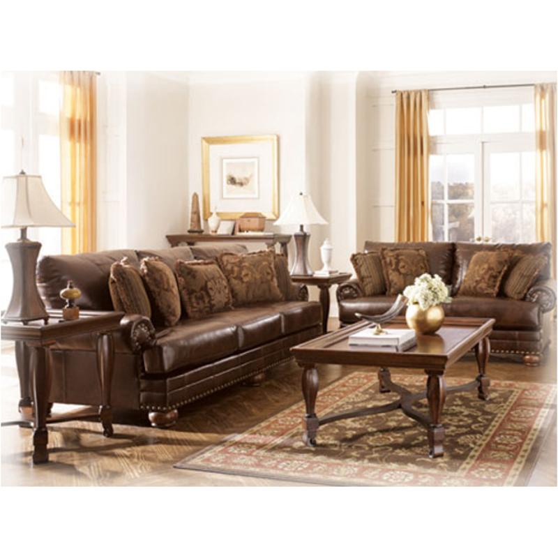 9920035 Ashley Furniture Chaling Durablend Antique Loveseat