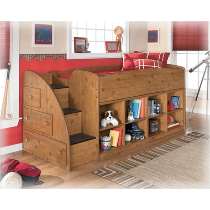 B23368t Ashley Furniture Stages Light Brown Twin Loft Bed