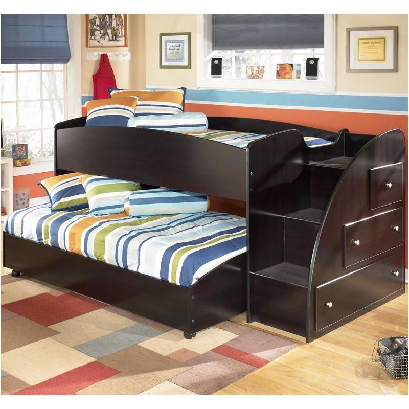 B239 13r Ashley Furniture Right Step Storage Loft Bed Step Storage Loft Bed B239 13r Ashley Furniture Embrace Merlot Bedroom