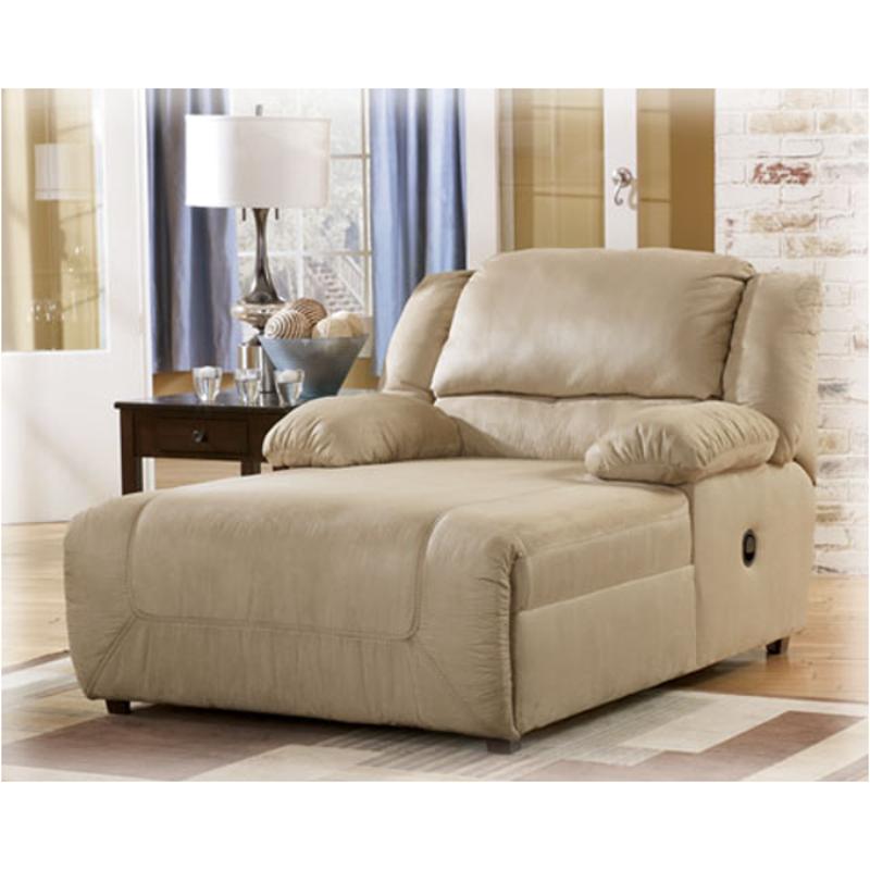 5780004 Ashley Furniture Hogan Khaki Press Back Chaise