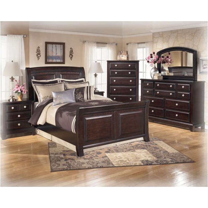 B520 31 Ashley Furniture Ridgley Dark Brown Bedroom Dresser