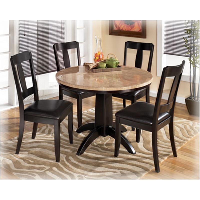 D451 225 Ashley Furniture Naomi Round Dining Table 4 Chairs