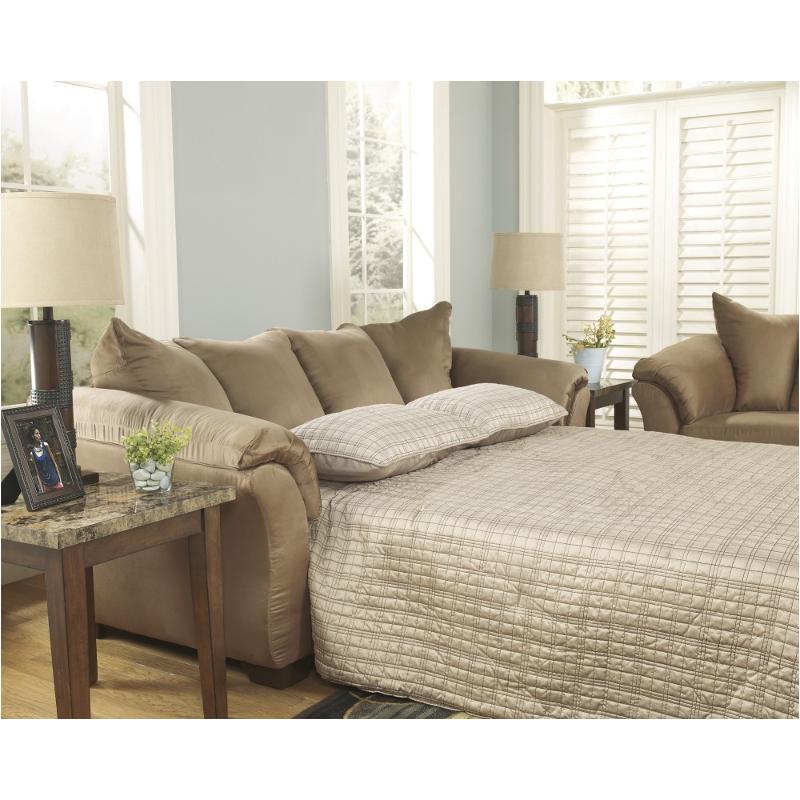 7500236 Ashley Furniture Darcy Mocha Full Sofa Sleeper