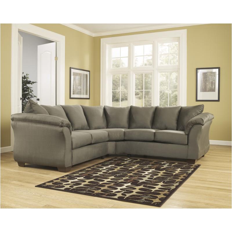 7500356 Ashley Furniture Darcy Sage Living Room Raf Loveseat 7500356 Ashley Furniture Darcy Sage Living Room Sectional