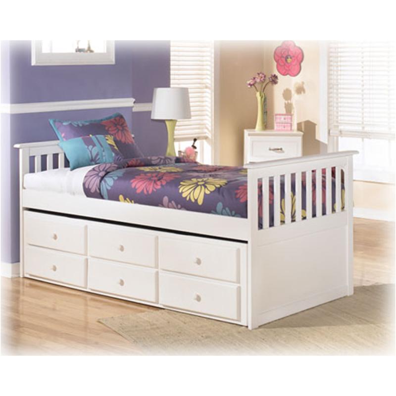 B102-53 Ashley Furniture Lulu Bedroom Twin Bed With Storage