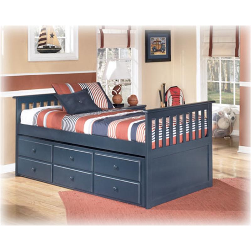 B103 50t Ashley Furniture Leo Blue Bedroom Twin Trundle Frame B103 50t Ashley Furniture Leo Blue Bedroom Bed