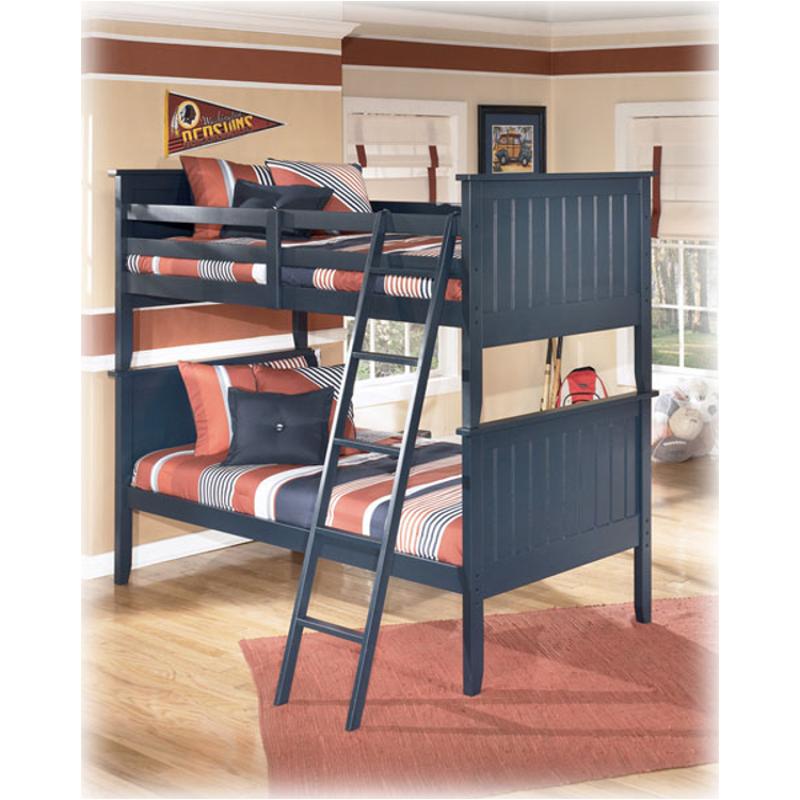B103 59p Ashley Furniture Leo Blue Bedroom Twin Bunk Bed B103 59p Ashley Furniture Leo Blue Bedroom Bed