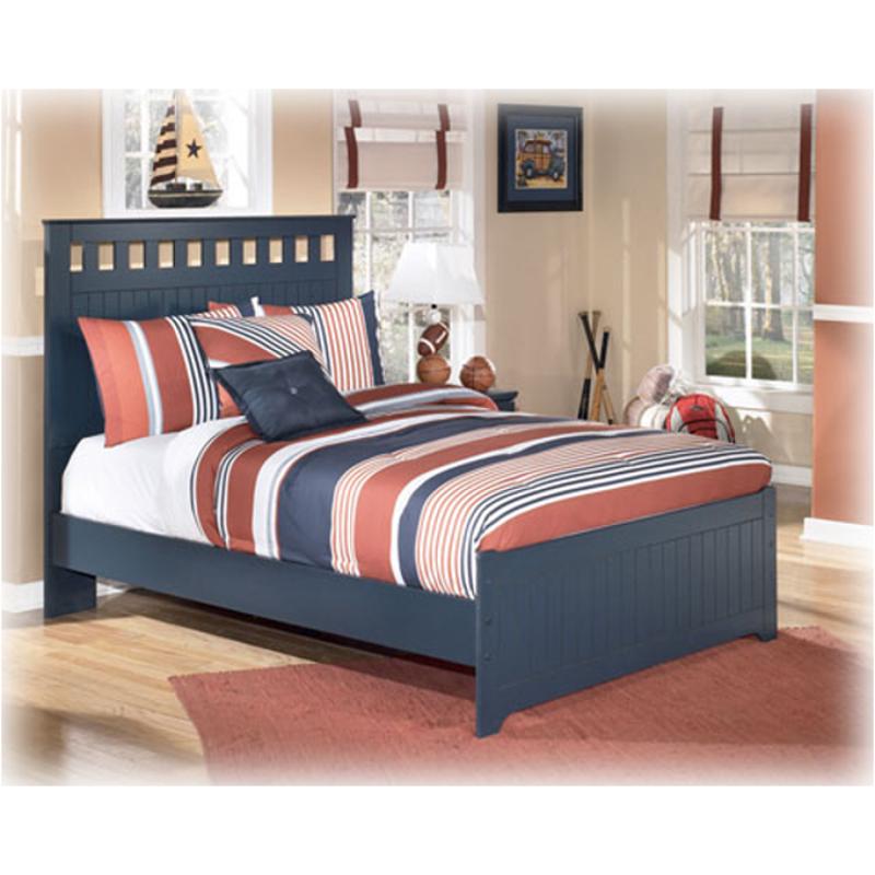 B103 86 Ashley Furniture Leo Blue Bedroom Bed Full Panel Rails B103 86 Ashley Furniture Leo Blue Bedroom Bed