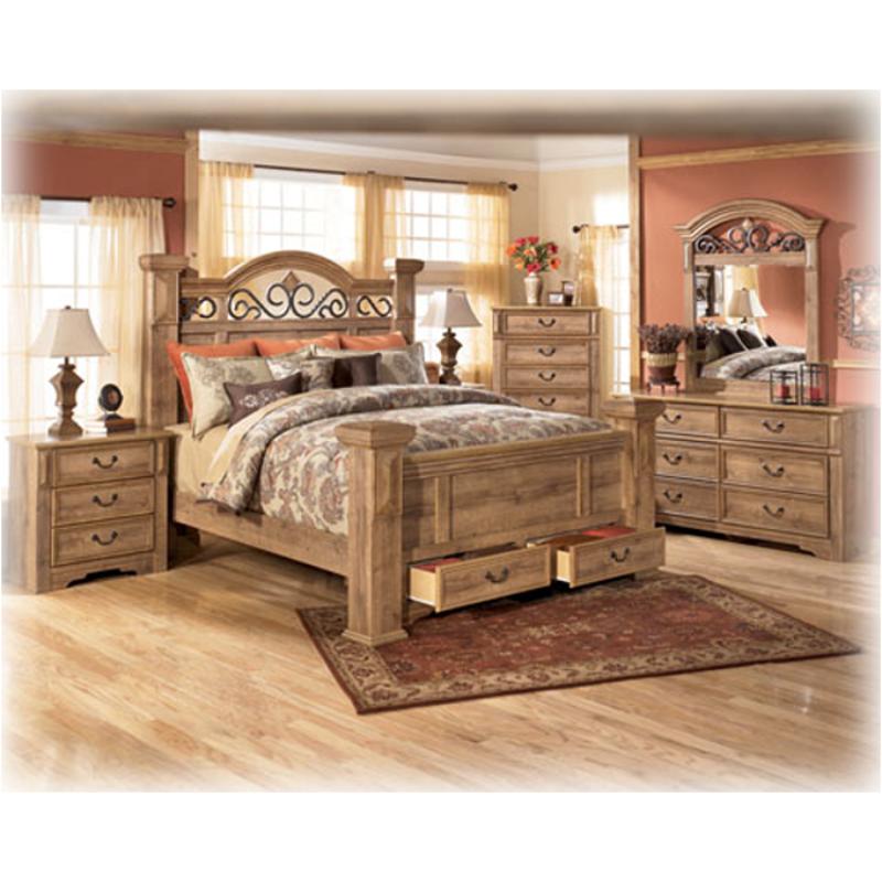 B170 66s Ashley Furniture Whimbrel Forge King Poster Storage Footboard