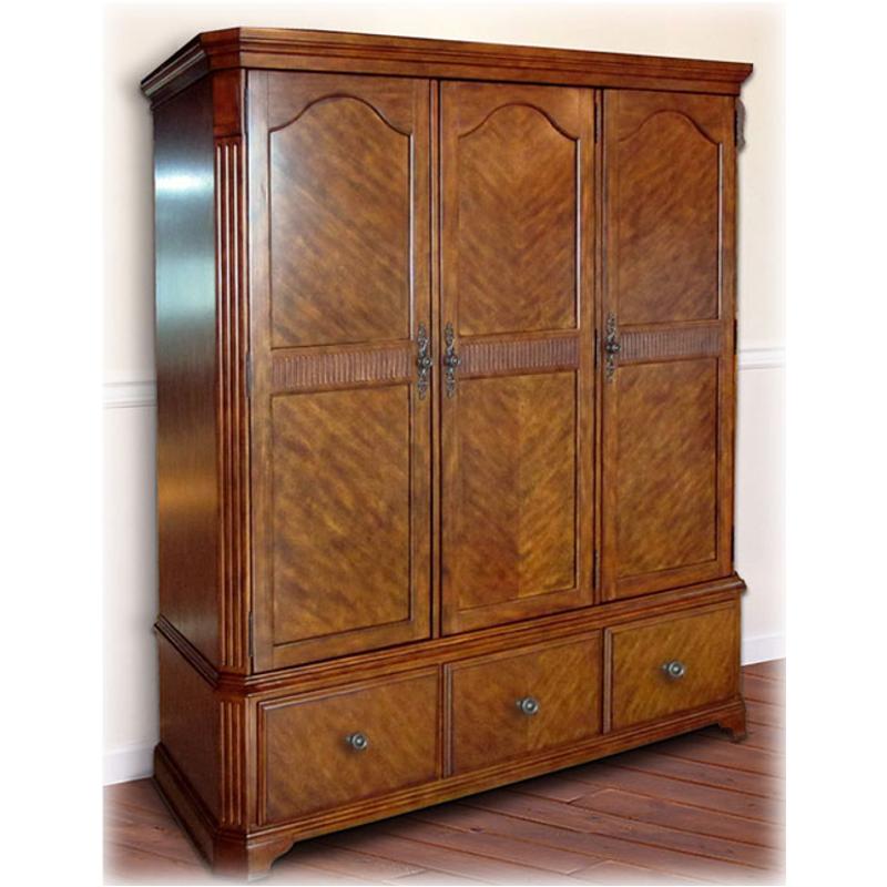 B429-484 Ashley Furniture Wyatt Bedroom Wardrobe Base Set-up