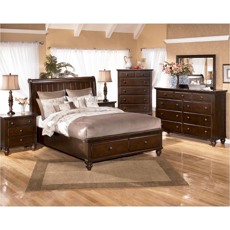 B506 57 Ashley Furniture Camdyn Queen Sleigh Bed With Storage Fb