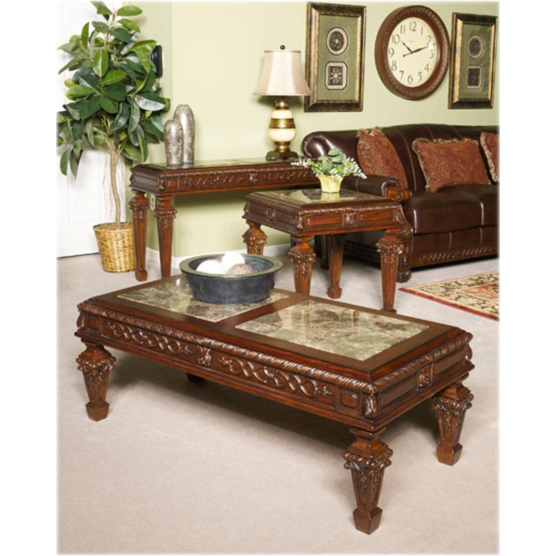 T683 1 Ashley Furniture North Shore Rectangular Cocktail Table