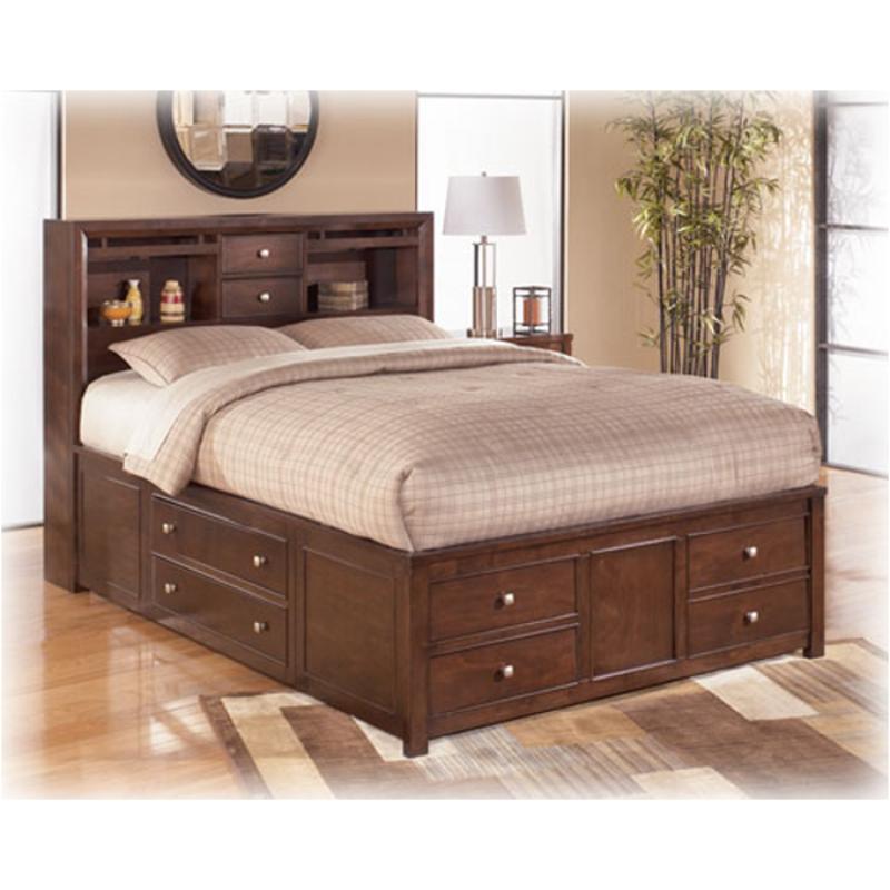 b418-65 ashley furniture jett bedroom queen storage bed