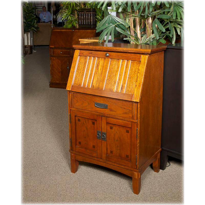 H319 11 Ashley Furniture Cross Island Small Drop Front Secretary