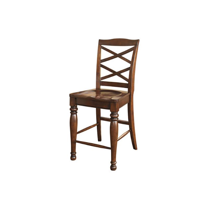 D697 124 Ashley Furniture Porter Rustic Brown Barstool D697 124 Ashley Furniture Porter Rustic Brown Dining Room Stool