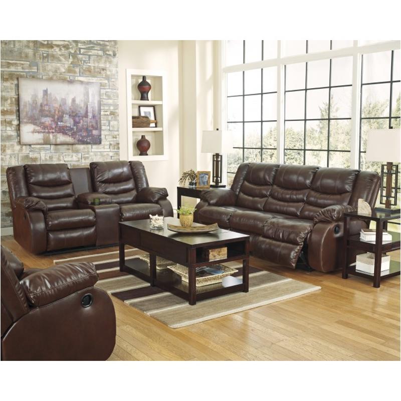 9520188 Ashley Furniture Reclining Sofa 9520188 Ashley Furniture Linebacker Durablend Espresso Living Room Sofa
