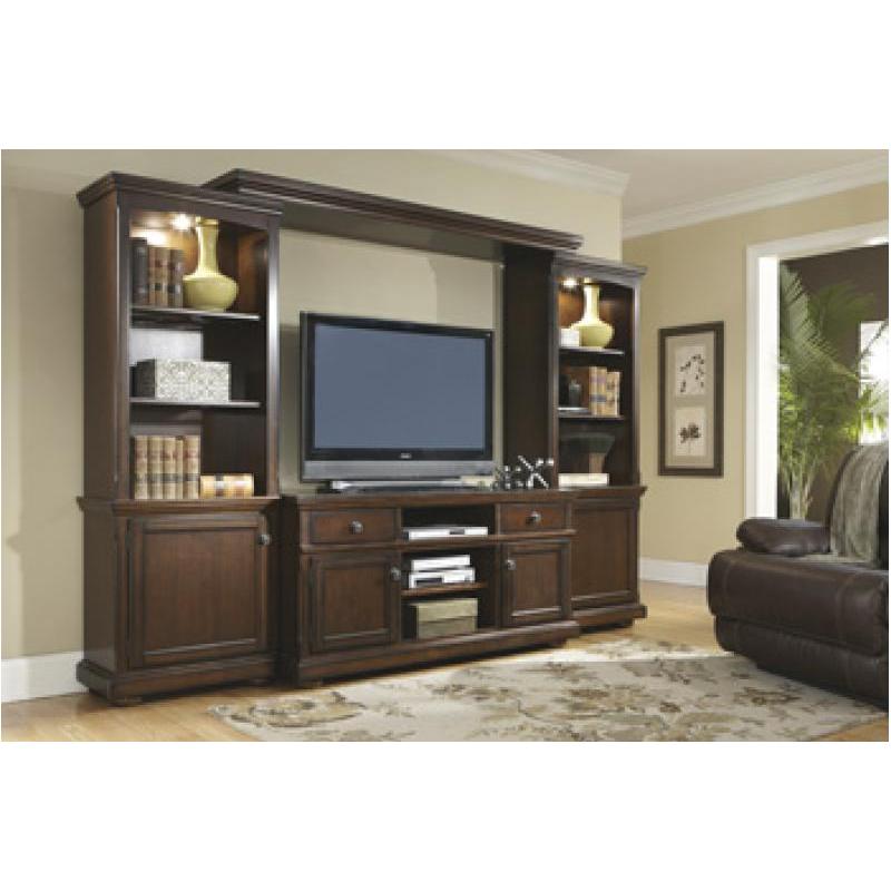 W697 35 Ashley Furniture Porter Rustic Brown Bridge W697 35 Ashley Furniture Porter Rustic Brown Home Entertainment Center