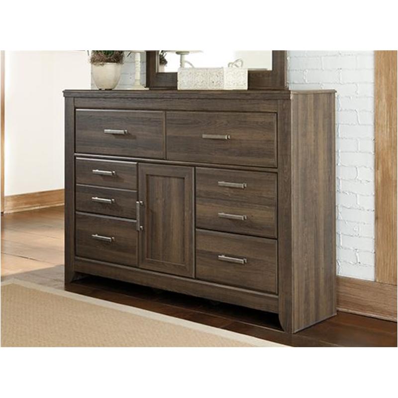B251 31 Ashley Furniture Juararo Dark Brown Dresser
